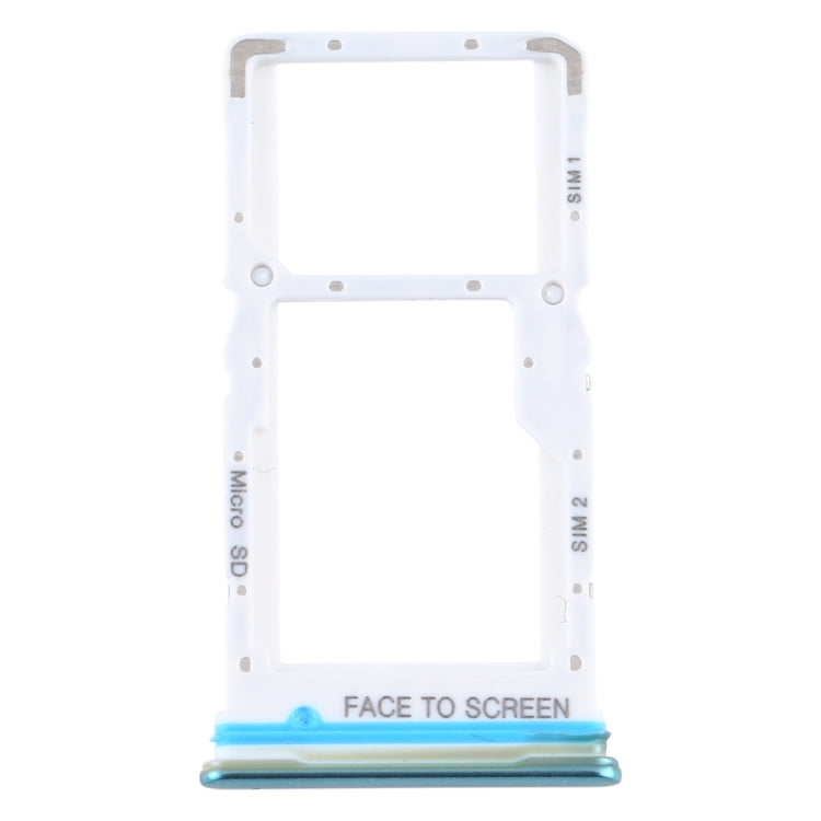 SIM Card Tray + SIM Card Tray / Micro SD Card Tray for Xiaomi Mi 10T Lite 5G, For Xiaomi Mi 10T Lite 5G