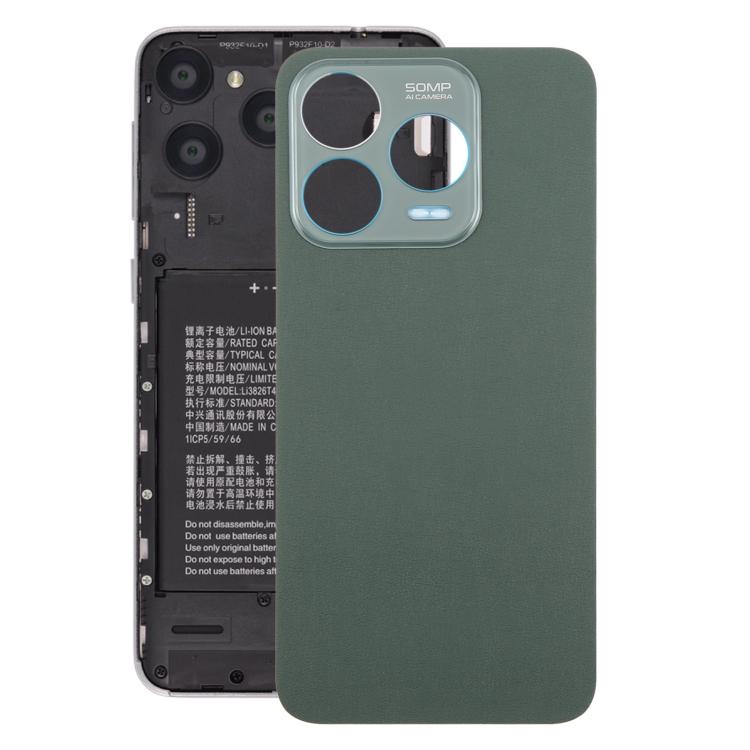 Cover posteriore per batteria con adesivo, in similpelle, per ZTE Blade V70., For ZTE Blade V70 Design, For ZTE Blade V70 Design (Leather Material)