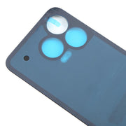 Cover posteriore per batteria con adesivo, in similpelle, per ZTE Blade V70., For ZTE Blade V70 Design, For ZTE Blade V70 Design (Leather Material)