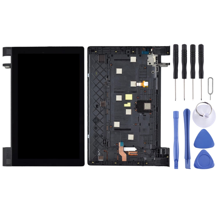 Schermo LCD e digitalizzatore assemblaggio completo con telaio per Lenovo YOGA YT3-850M YT3-850F YT3-850 YT3-850L, For Lenovo YOGA YT3-850M