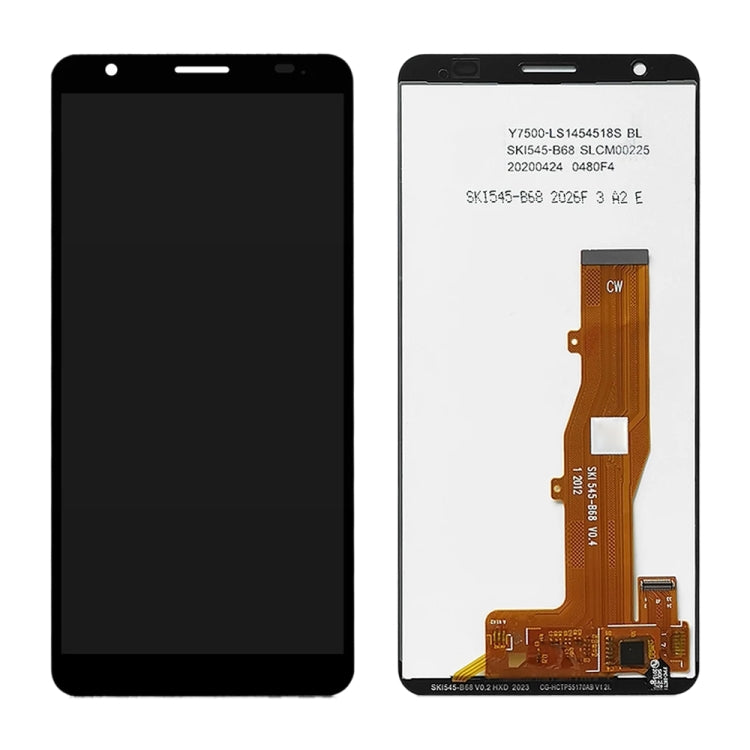 LCD Screen and Digitizer Full Assembly for ZTE Blade A3 2020, For ZTE Blade A3 2020