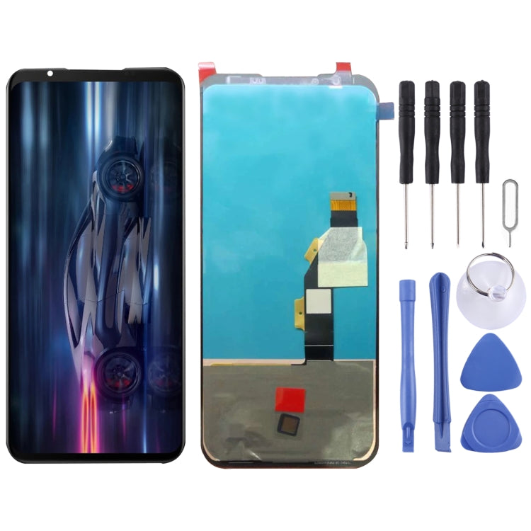 LCD Screen and Digitizer AMOLED Material Full Assembly for ZTE Nubia Red Magic 5G NX659J 2020, For ZTE Nubia Red Magic 5G