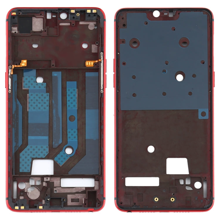 For OPPO R15 PACM00 CPH1835 PACT00 CPH1831 PAAM00 LCD Front Housing Bezel Frame, For OPPO R15, For OPPO R15 (Red)