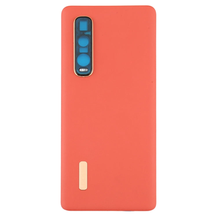 For OPPO Find X2 Pro CPH2025 PDEM30 Original Leather Material Battery Back Cover, For OPPO Find X2 Pro, For OPPO Find X2 Pro (Original)