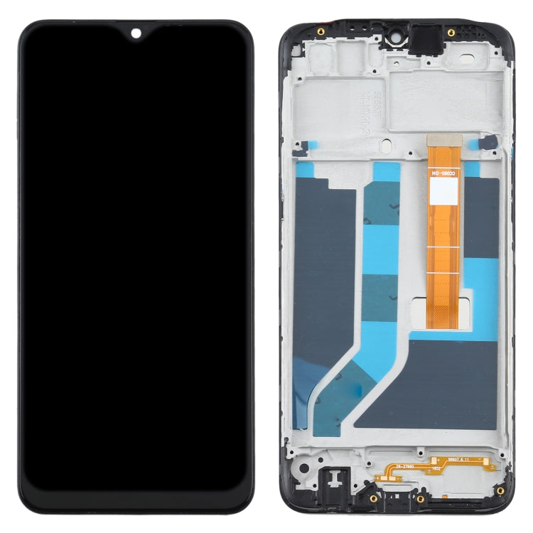 LCD Screen and Digitizer Full Assembly with Frame for OPPO A5S CPH1909 CPH1920 CPH1912, For OPPO A5S