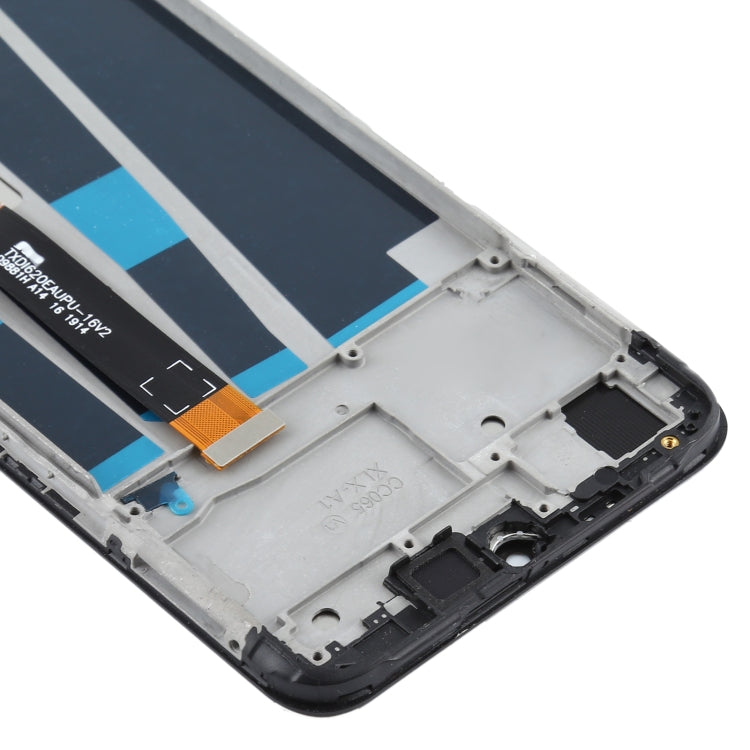 LCD Screen and Digitizer Full Assembly with Frame for OPPO A7(AX7) A7n CPH1901 CPH1903 CPH1905 PBFM00 PBFT00 PCDM00 PCDT00, For OPPO A7