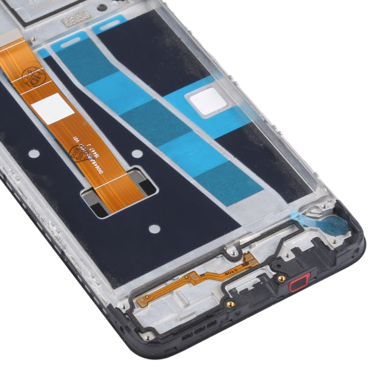 Schermo LCD originale e digitalizzatore assemblaggio completo con telaio per OPPO A72 (2020) versione LTE CPH2067, For OPPO A72