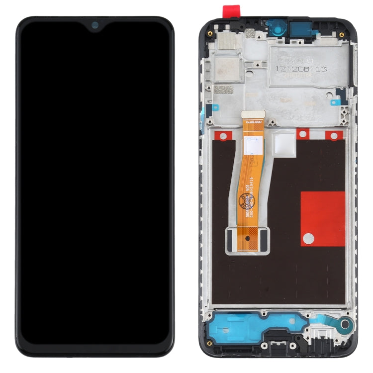 LCD Screen and Digitizer Full Assembly with Frame for OPPO Realme 5 Pro / Realme Q RMX1971, For OPPO Realme 5 Pro