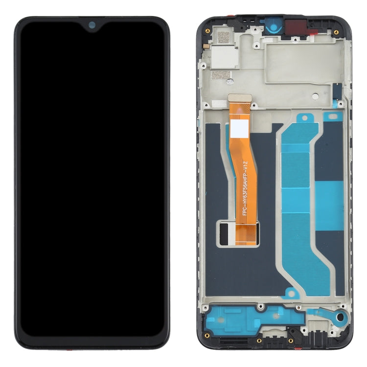 LCD Screen and Digitizer Full Assembly with Frame for OPPO Realme 3 Pro / Realme X Lite RMX1851, For OPPO Realme 3 Pro