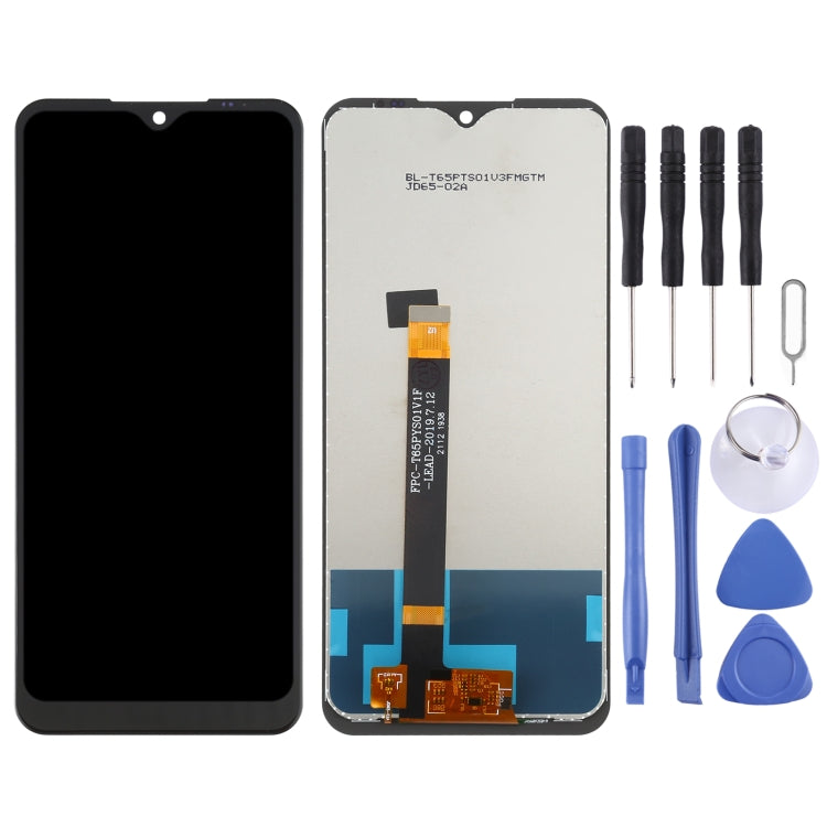 LCD Screen and Digitizer Full Assembly for LG Q51 / K51 LM-Q510N, For LG Q51