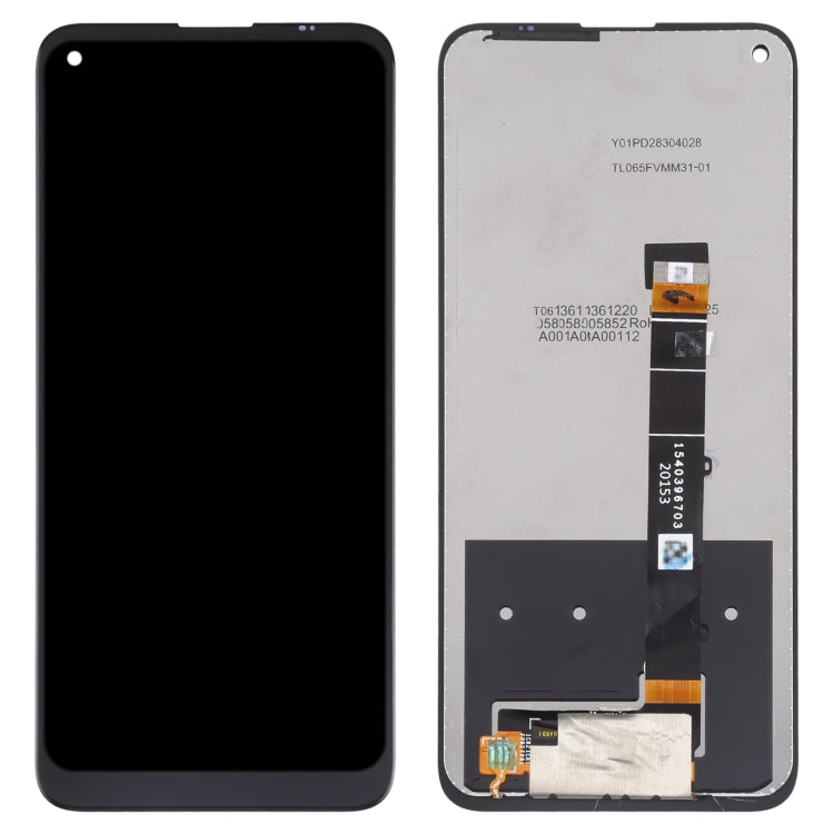 LCD Screen and Digitizer Complete Assembly for LG Q61, For LG Q61