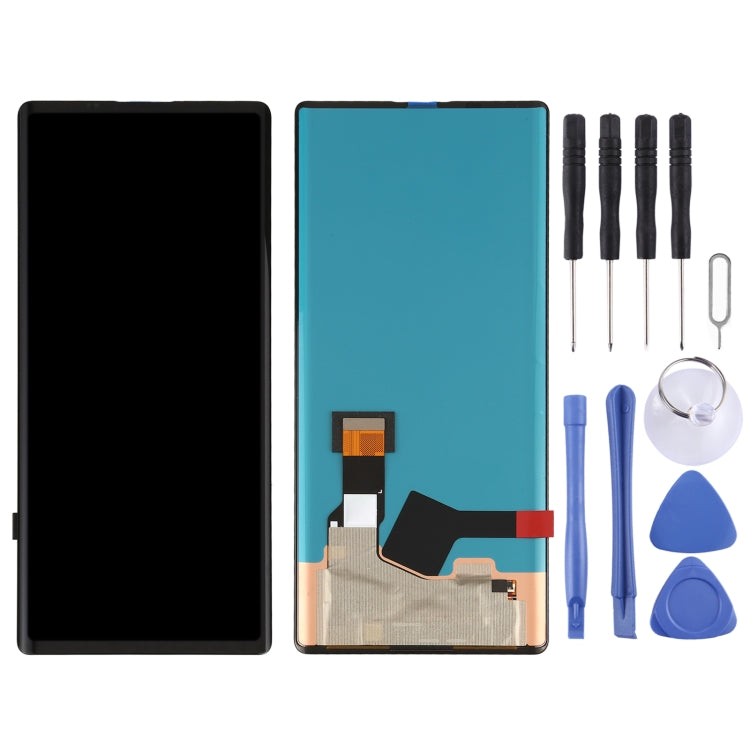 Original LCD Screen and Digitizer Full Assembly for LG Wing 5G LMF100N / LM-F100N / LM-F100V, For LG Wing 5G