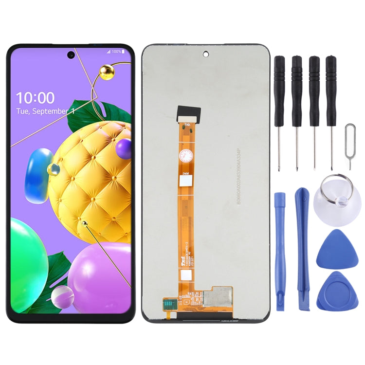 LCD Screen and Digitizer Full Assembly for LG K52 / Q52 / K62(Brazil) LMK520, LM-K520, LMK520E, LM-K520E, LMK520Y, LM-K520Y, LMK520H, LM-K520H, For LG K52