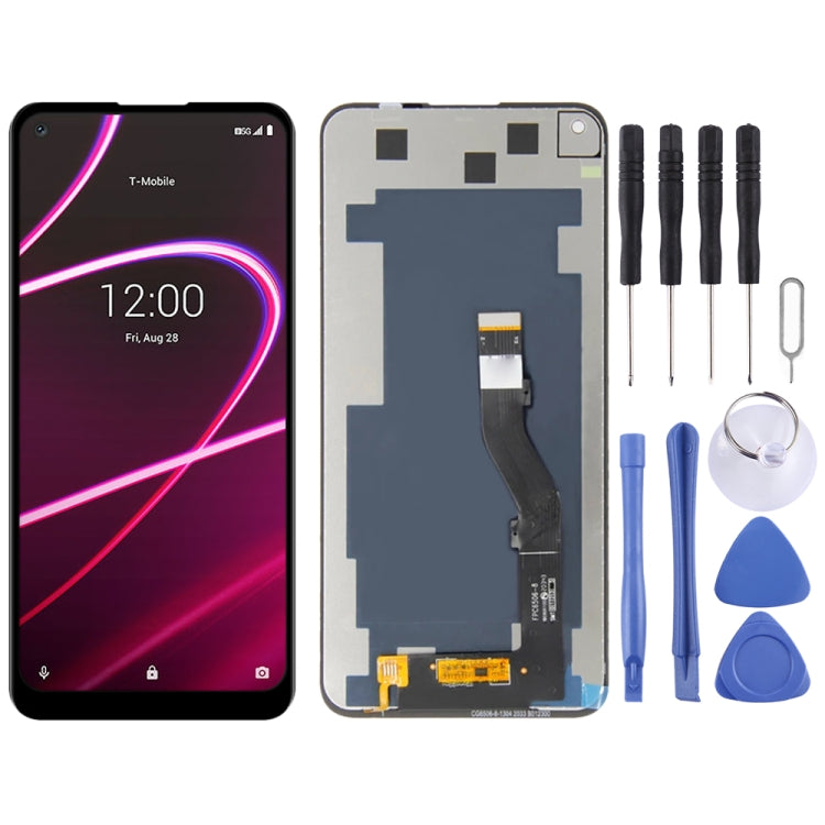 LCD Screen and Digitizer Full Assembly for T-Mobile REVVL 5G T790 T790W, For T-Mobile REVVL 5G