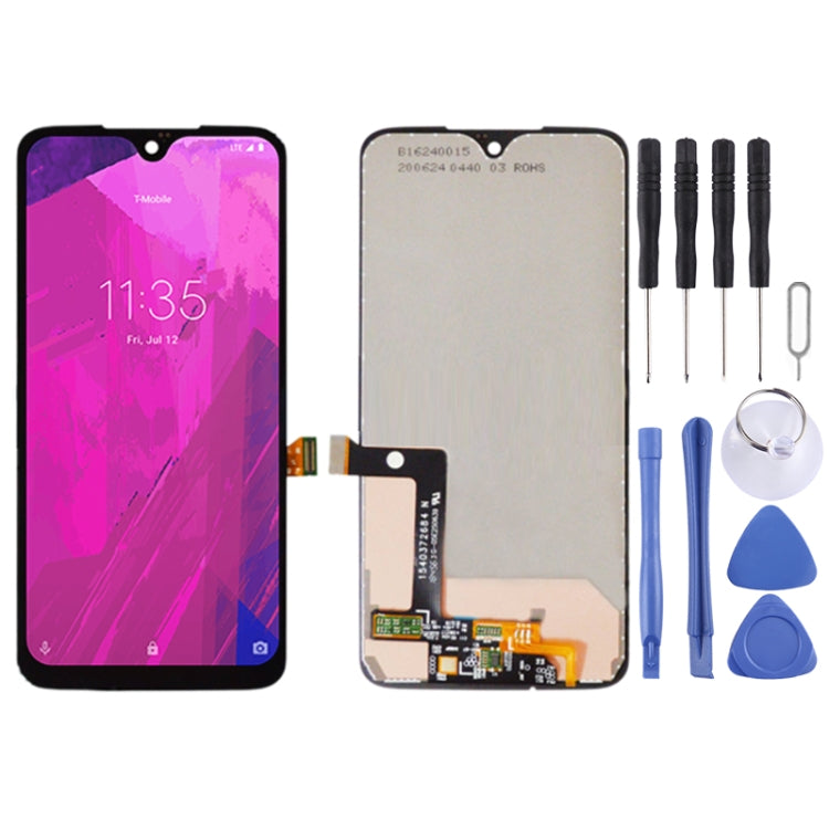 LCD Screen and Digitizer Full Assembly for T-Mobile Revvlry Plus xt1965-t, For T-Mobile Revvlry Plus