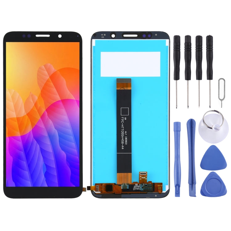 Schermo LCD e digitalizzatore assemblaggio completo per Huawei Y5p, For Huawei Y5p