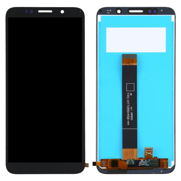 LCD Screen and Digitizer Full Assembly for Huawei Y5p, For Huawei Y5p