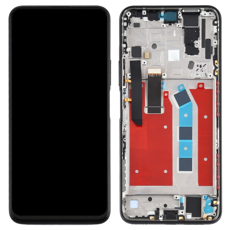 Schermo LCD e digitalizzatore assemblaggio completo con cornice per Huawei Honor X10 5G, For Huawei Honor X10 5G