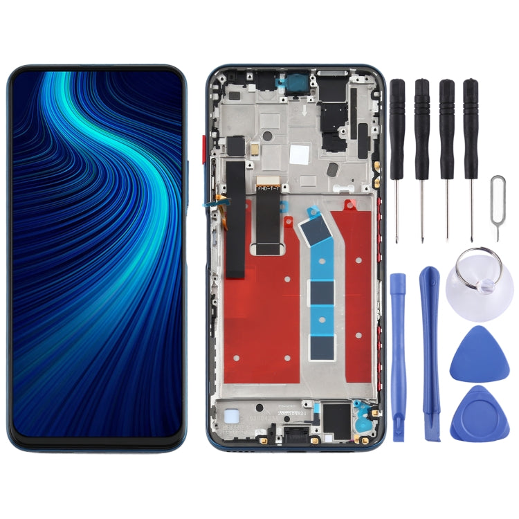 LCD Screen and Digitizer Full Assembly with Frame for Huawei Honor X10 5G, For Huawei Honor X10 5G