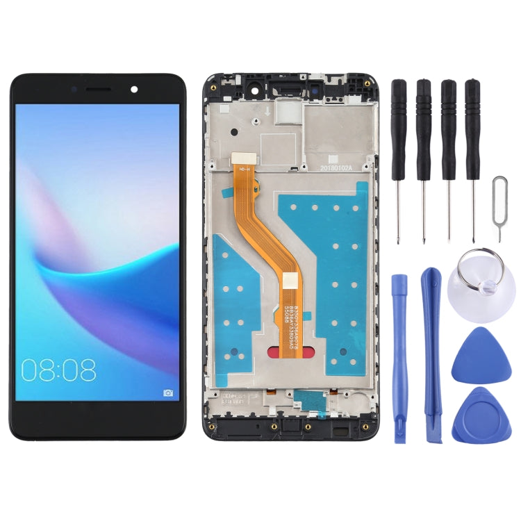 Schermo LCD e digitalizzatore assemblaggio completo con cornice per Huawei Enjoy 7 Plus/Y7 Prime, For Huawei Enjoy 7 Plus/Y7 Prime