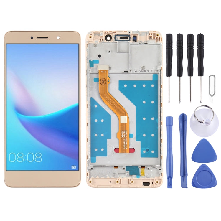 Schermo LCD e digitalizzatore assemblaggio completo con cornice per Huawei Enjoy 7 Plus/Y7 Prime, For Huawei Enjoy 7 Plus/Y7 Prime