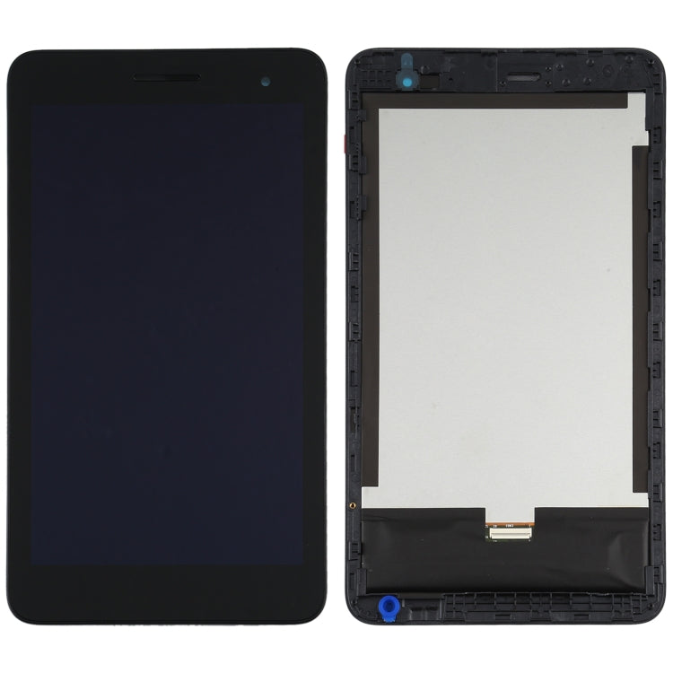 Schermo LCD e digitalizzatore assemblaggio completo con cornice per Huawei MediaPad T1 7.0 / Honor Play MediaPad T1 T1-701, For Huawei MediaPad T1 7.0