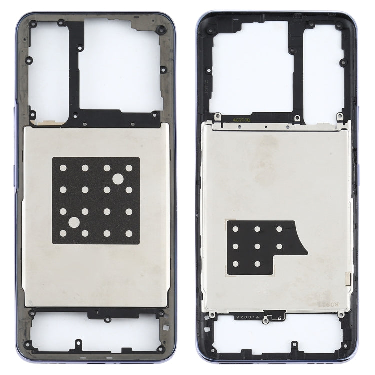 For Vivo Y73s V2031A Middle Frame Plate, For Vivo Y73s, For Vivo Y73s (Purple), For Vivo Y73s (Silver)