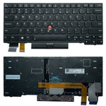 Tastiera versione USA con retroilluminazione per Lenovo ThinkPad X13 Gen 1 / L13 Gen2 5N20V43181