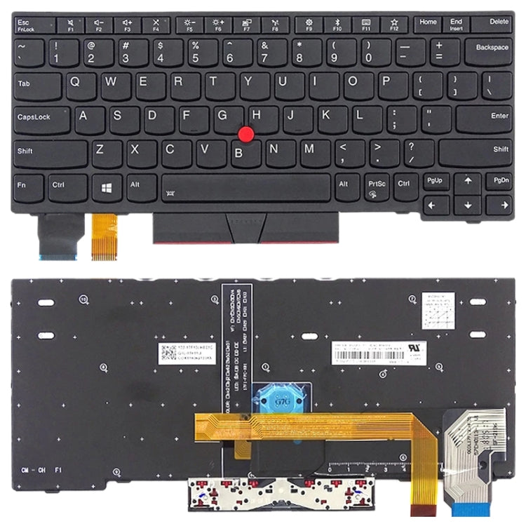 Tastiera versione USA con retroilluminazione per Lenovo ThinkPad X280 A285 X390 X395 X13 L13 01YP160 01YP040