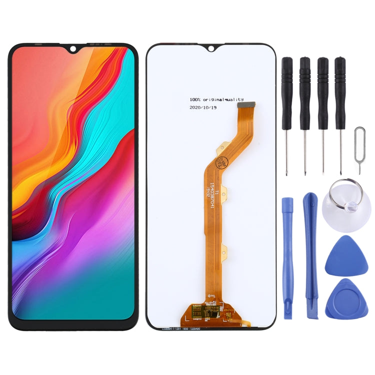 LCD Screen and Digitizer Full Assembly for Infinix Hot 8 X650C, X650B, X650, X650D, For Infinix Hot 8