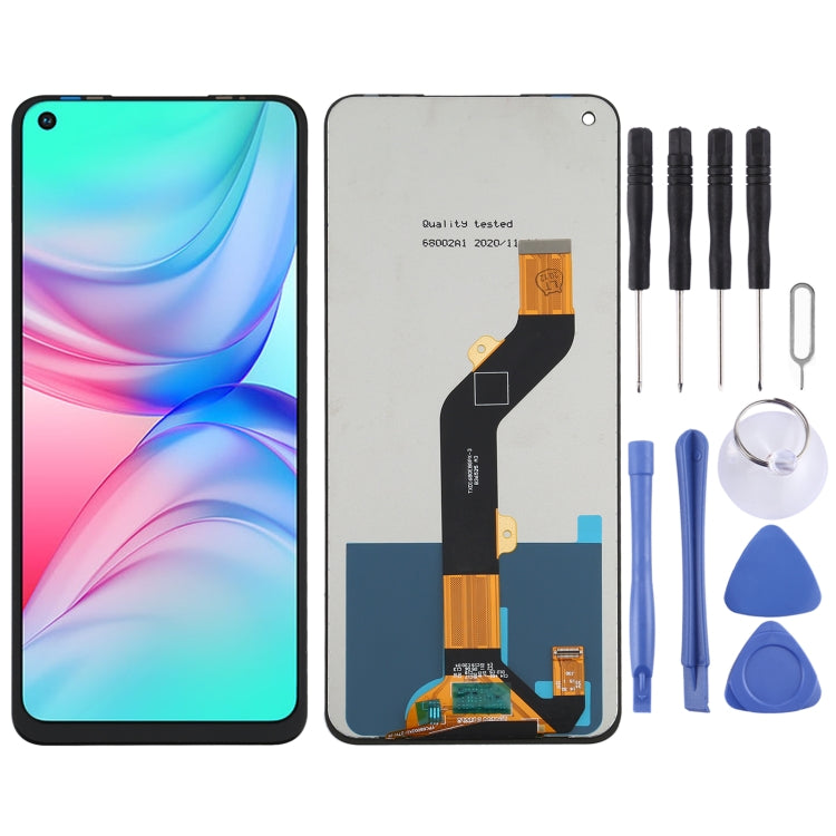 Schermo LCD e digitalizzatore assemblaggio completo per Infinix Hot 10 X682B, X682C, For Infinix Hot 10