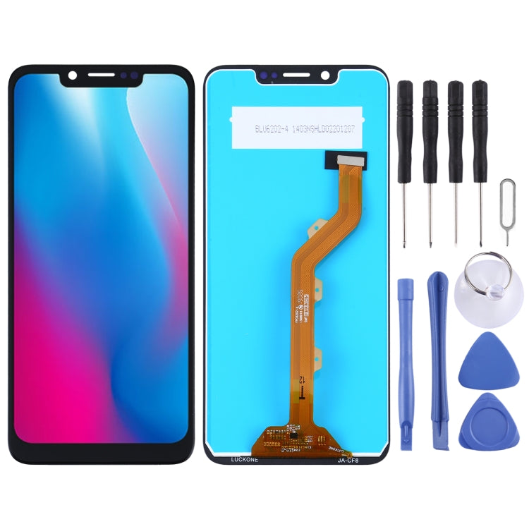 Schermo LCD e digitalizzatore assemblaggio completo per Tecno Camon 11 Pro CF8, For Tecno Camon 11 Pro