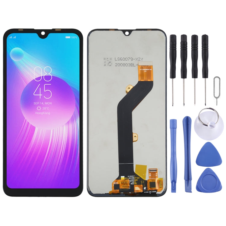 LCD Screen and Digitizer Full Assembly for Tecno Spark Go KC1, For Tecno Spark Go