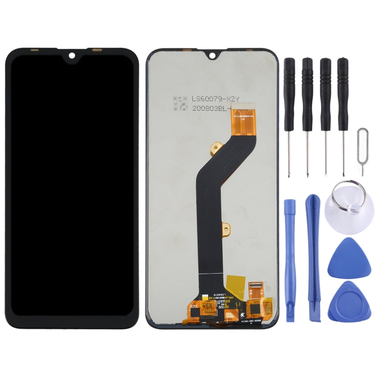 LCD Screen and Digitizer Full Assembly for Tecno Spark Go KC1, For Tecno Spark Go