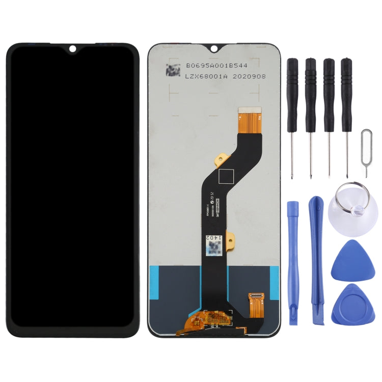 LCD Screen and Digitizer Full Assembly for Tecno Pouvoir 4 / Pouvoir 4 Pro LC7,LC8, For Tecno Pouvoir 4