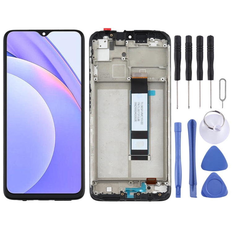 Original LCD Screen and Digitizer Full Assembly with Frame for Xiaomi Redmi Note 9 4G / Poco M3 / Redmi 9T / Redmi 9 Power, For Xiaomi Redmi Note 9 4G / Poco M3 / Redmi 9T / Redmi 9 Power (Original)