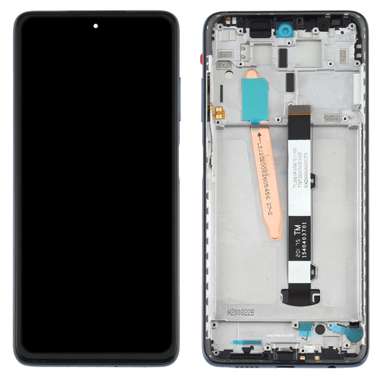 Original LCD Screen and Digitizer Full Assembly with Frame for Xiaomi Poco X3 NFC / Poco X3, For Xiaomi Poco X3 NFC / Poco X3(Original)