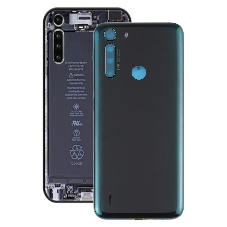 Battery Back Cover for Motorola One Fusion/XT2073-2, For Moto One Fusion/XT2073-2, For Motorola One Fusion(Green)