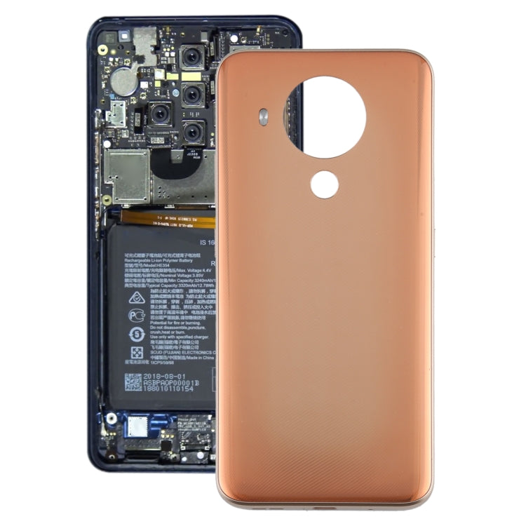 Cover posteriore originale per batteria per Nokia 5.4 TA-1333 TA-1340, For Nokia 5.4(Original), For Nokia 5.4(Purple)(Original)