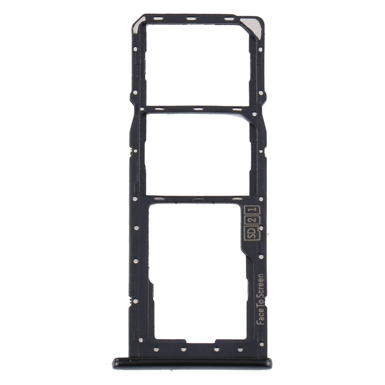 Vassoio scheda SIM + Vassoio scheda SIM + Vassoio scheda micro SD per Motorola One (P30 Play) XT1941, For Motorola One (P30 Play)