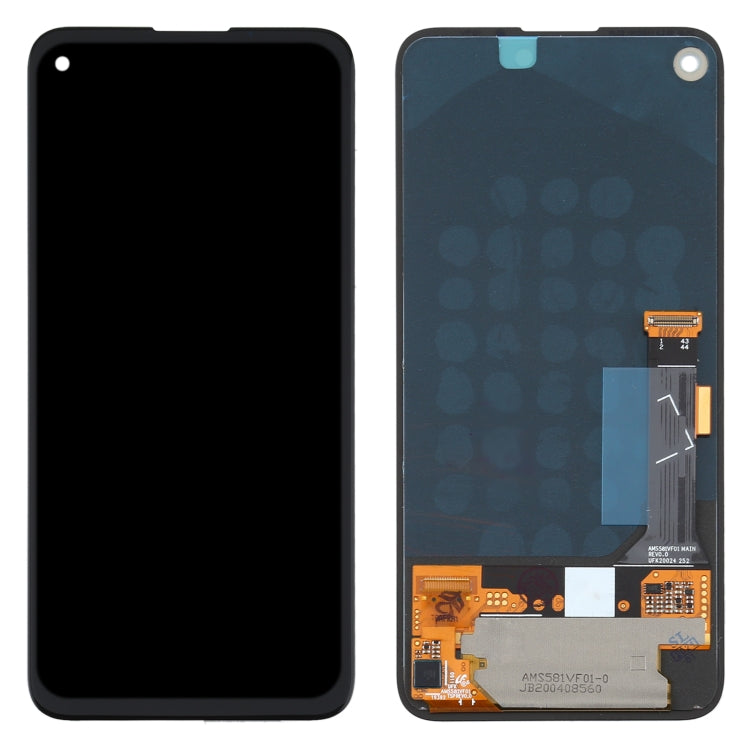 Schermo LCD originale e digitalizzatore assemblaggio completo per Google Pixel 4a G025J, For Google Pixel 4a