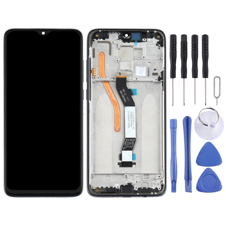 LCD Screen and Digitizer Full Assembly with Frame for Xiaomi Redmi Note 8 Pro (Single SIM Card), For Xiaomi Redmi Note 8 Pro (Sing card), For Xiaomi Redmi Note 8 Pro