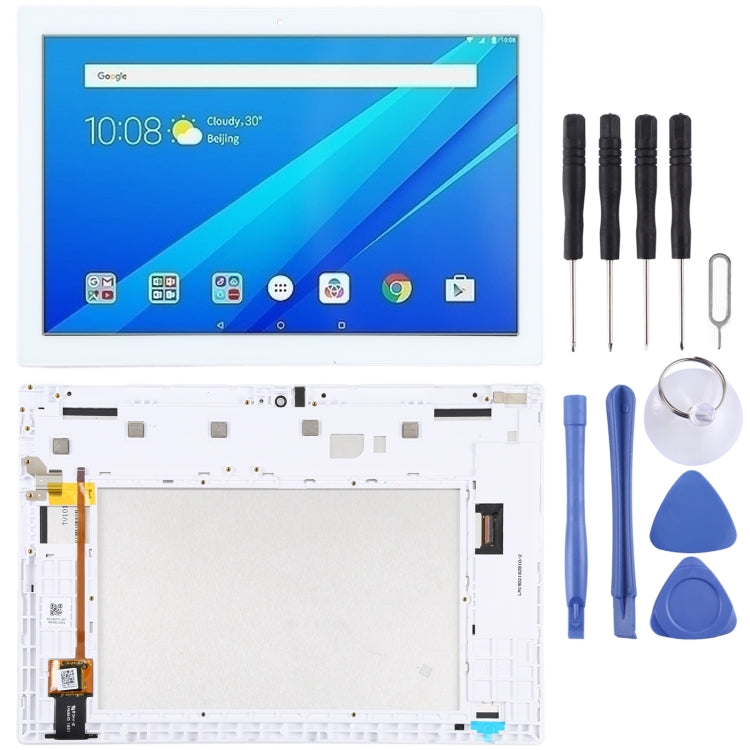 LCD Screen and Digitizer Full Assembly with Frame for Lenovo TAB4/TB-X304F/TB-X304L/TB-X304N/TB-X304X/TB-X304, For Lenovo TAB4/TB-X304F