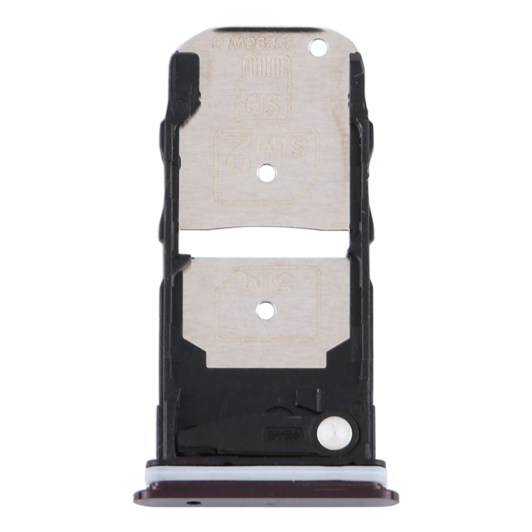 Vassoio scheda SIM + Vassoio scheda SIM/Vassoio scheda micro SD per Motorola Edge XT2063-3, For Motorola Edge