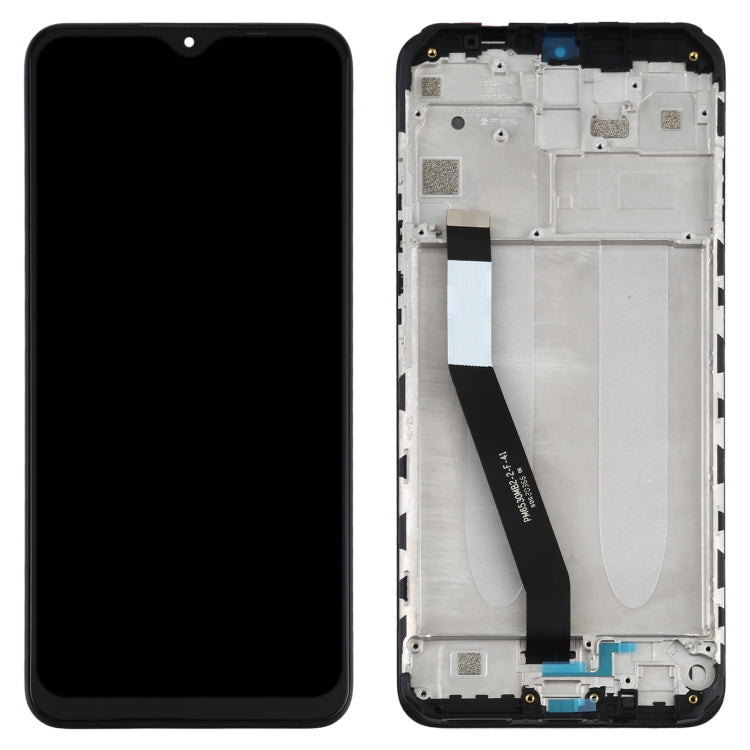 Schermo LCD e digitalizzatore assemblaggio completo con cornice per Xiaomi Redmi 9 M2004J19G M2004J19C, For Xiaomi Redmi 9