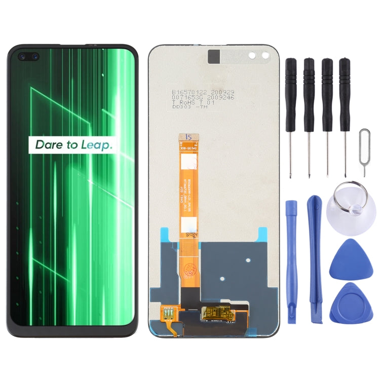 LCD Screen and Digitizer Full Assembly for OPPO Realme X50 5G RMX2051, RMX2025, RMX2144, For Realme X50 5G