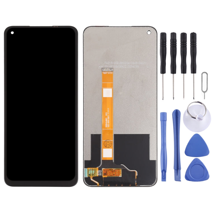 LCD Screen and Digitizer Full Assembly for OPPO Realme V5 5G, For Realme V5 5G