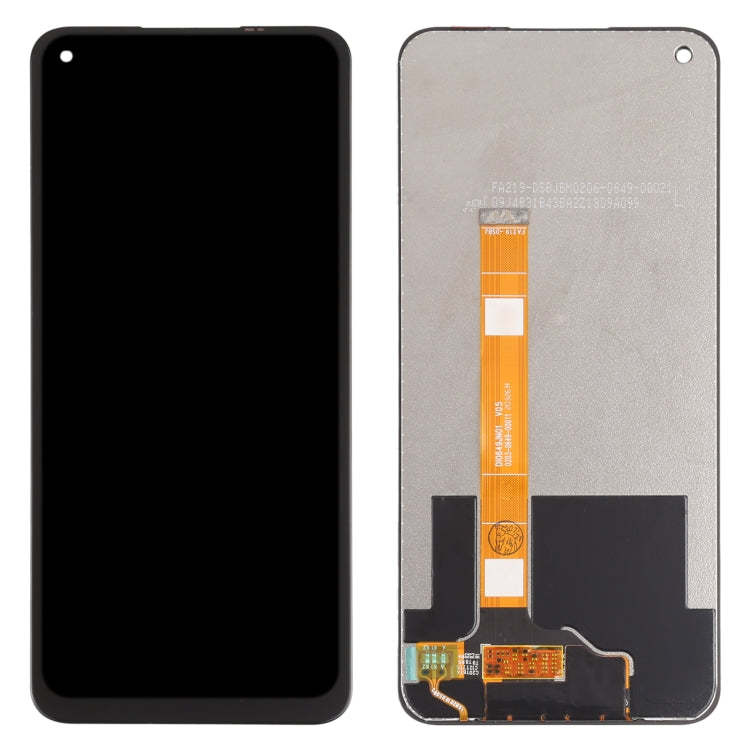 LCD Screen and Digitizer Full Assembly for OPPO Realme V5 5G, For Realme V5 5G