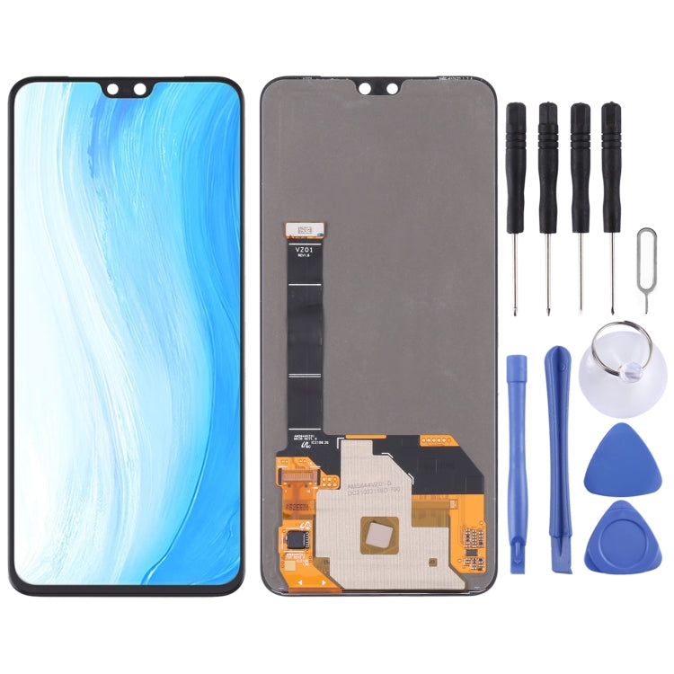 Original AMOLED LCD Screen and Digitizer Full Assembly for Vivo S7/V20 Pro V2020A, For Vivo S7/V20 Pro(Original)