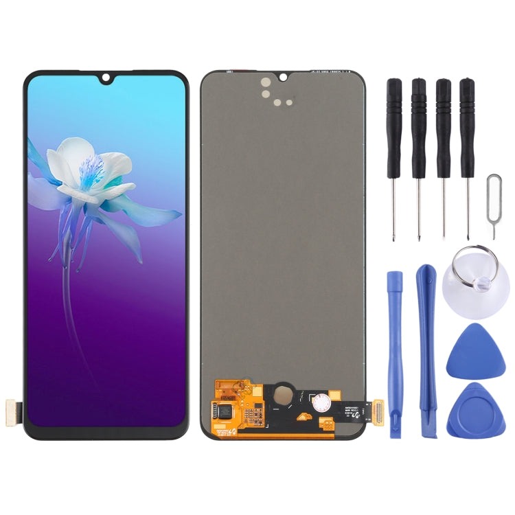 Original AMOLED LCD Screen and Digitizer Full Assembly for vivo V20 / V20 SE / V20 2021 / V21e 5G V2040, V2043_21, V2055, For Vivo V20 2021 / V21 5G(Original)